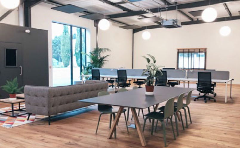 Ouverture d’un nouvel espace de co-working à Neyron, dans l’Ain.