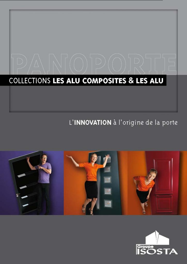 PANOPORTE, une collection de portes alu composites chez OPTI-ENERGIE