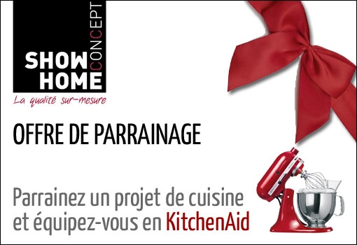 Parrainez un projet de cuisine Show Home Concept