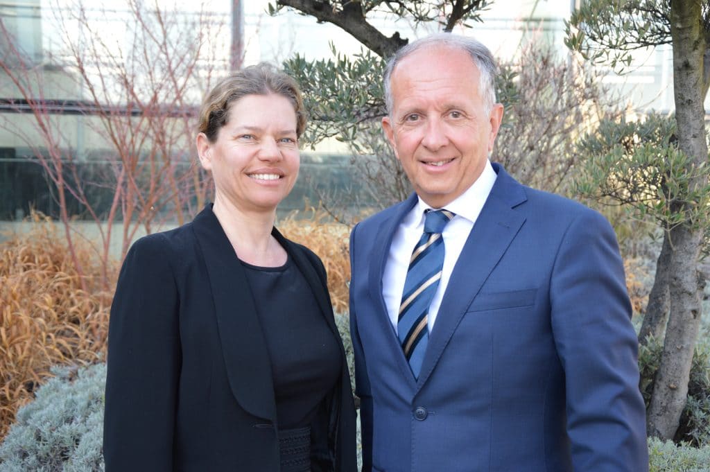 Passage de témoin à la Banque Rhône-Alpes à Lyon : Gaëlle Plattard succède à Eric Vernusse à la communication