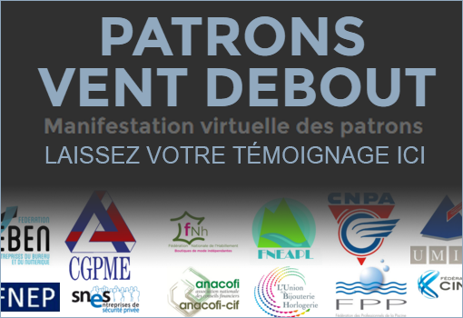 PATRONS VENT DEBOUT : le coup de gueule des dirigeants de PME