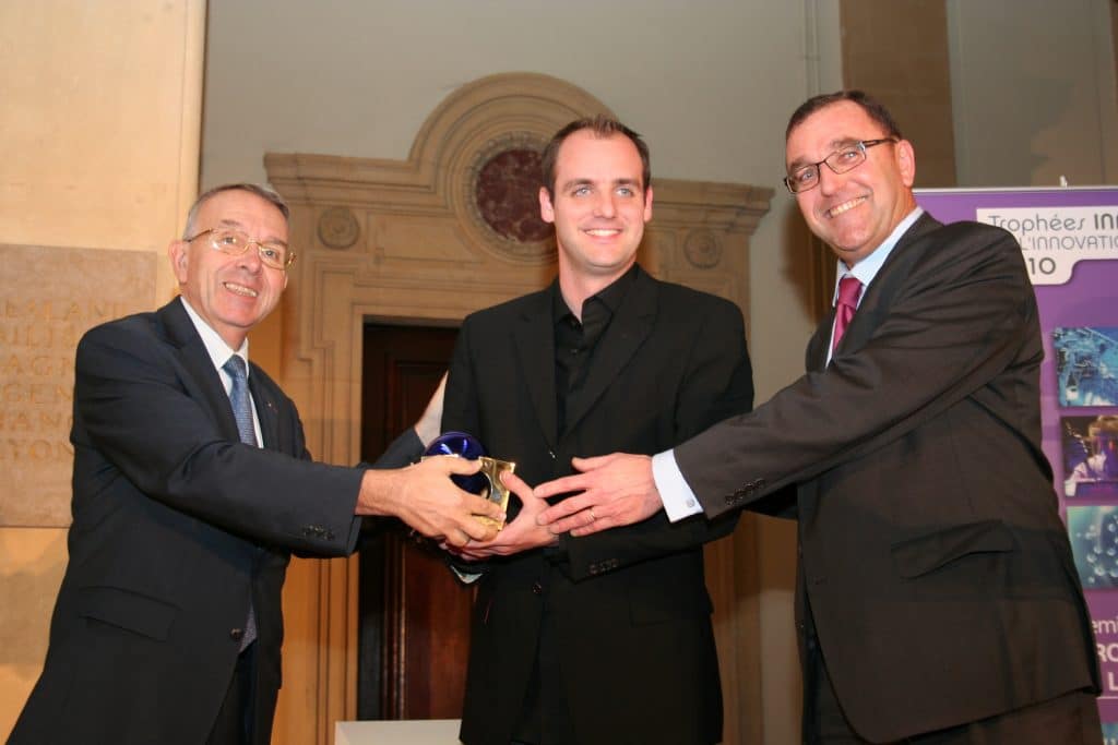 Pdg de JetMetal Technologies, Samuel Stremsdoerfer sacré Novad’Or 2010