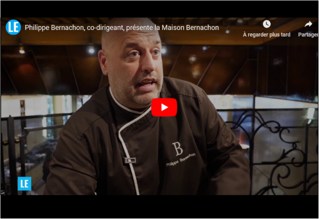 Philippe Bernachon, co-dirigeant, présente la Maison Bernachon