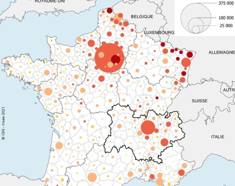 Un quart des entreprises industrielles d’Auvergne-Rhône-Alpes appartiennent à des multinationales étrangères