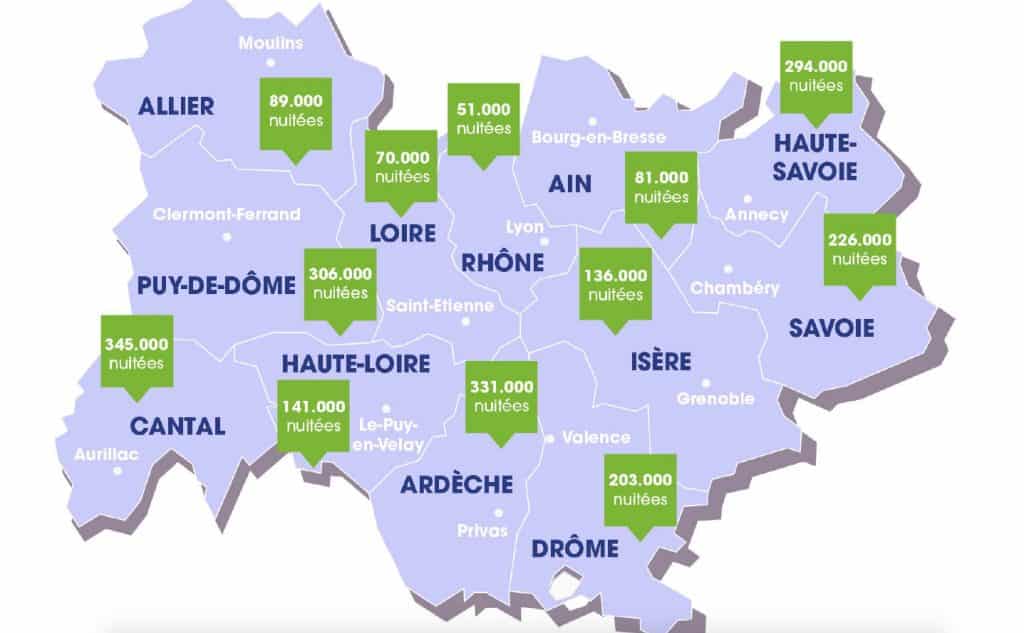 1er baromètre du tourisme en camping-car : la région Auvergne-Rhône-Alpes devrait être la 4ème destination préférée cet été