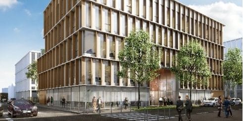 Vinci Immobilier lance la construction d’un immeuble de bureaux de 2 800 m² à Lyon-Gerland pour y installer une Ecole privée