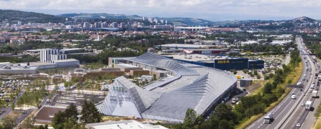 Un nouveau centre commercial voit le jour près d’Ikea à Saint-Etienne :  “Steel”, 70 000 m2