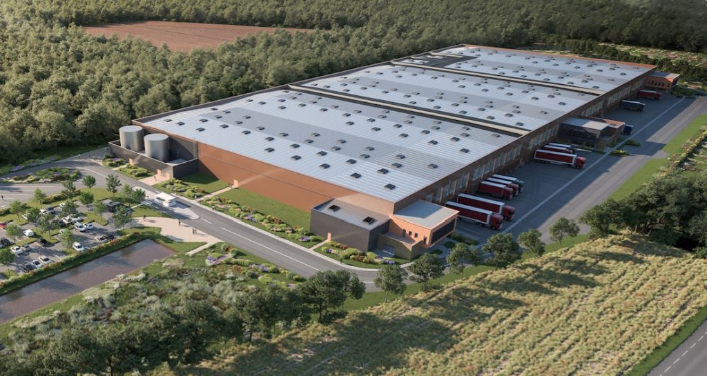 Le groupe immobilier lyonnais 6ème sens construit une plateforme logistique de 36000 m² 