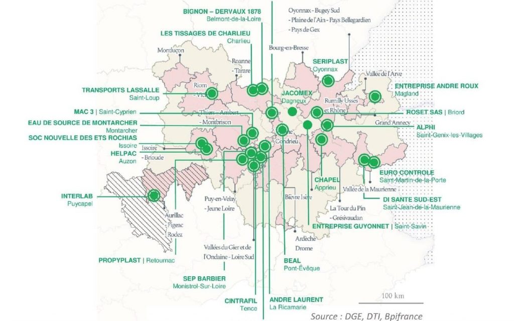 Plan de relance : 24 entreprises industrielles lauréates vont pouvoir booster leurs investissements en Auvergne-Rhône-Alpes