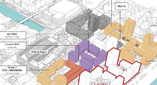 32 000 m² de bureaux, logements et d’enseignement privé : appel à consultation pour construire la suite du quartier Confluence