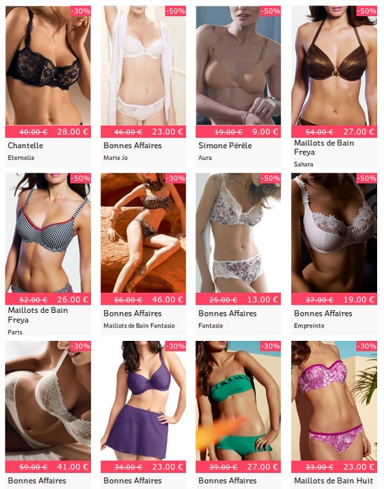 Photos de lingerie de grande taille