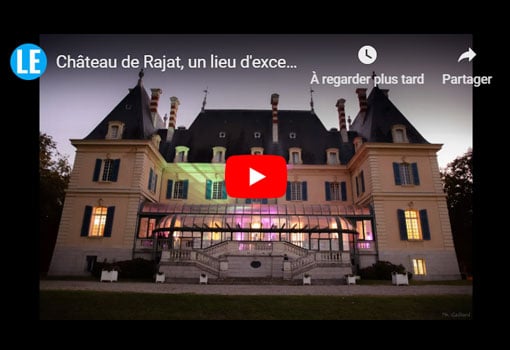 Privatisez un lieu d’exception pour vos soirées de fin d’année : le Château de Rajat