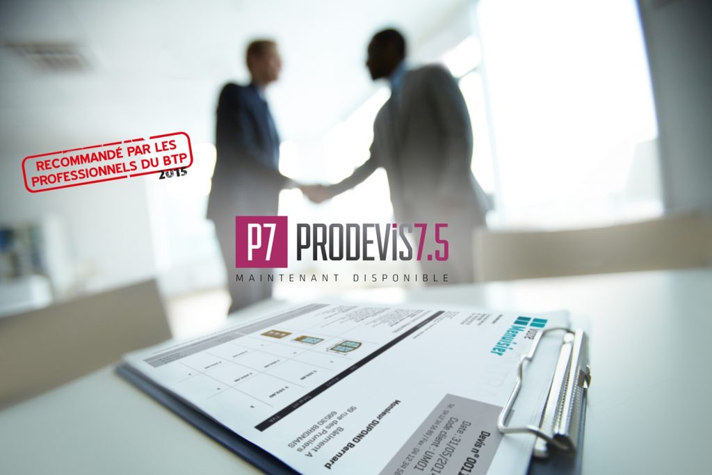 ProDevis version 7.5 révolutionne la relation clients