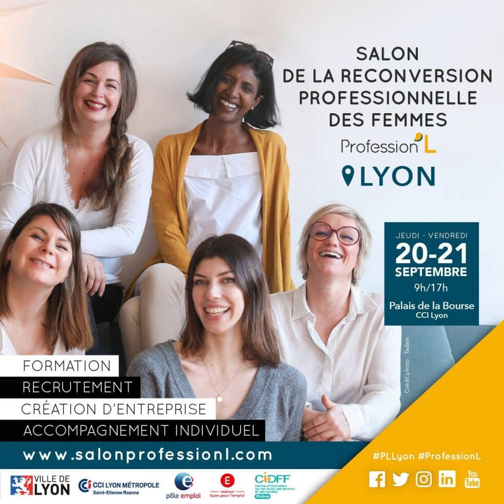 Profession’L : salon de la reconversion professionnelle des femmes