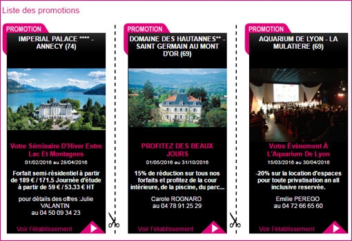 Promotion de Printemps : Le TOP 5 des lieux de Séminaires de Lyon et sa région