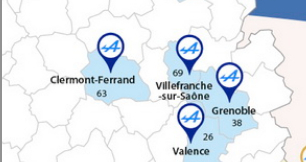 Quatre concessions Alpine en Auvergne-Rhône-Alpes, mais pas à Lyon pour l’instant