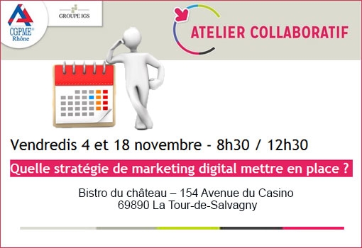 Quelle stratégie de marketing digital mettre en place? [Atelier collaboratif CGPME]