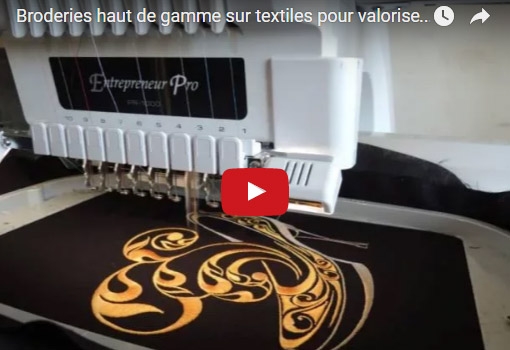 Réalisations de broderies numériques haut de gamme