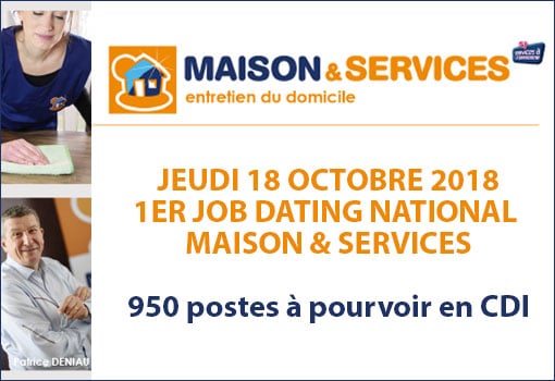 Recrutement National dans le Service à la personne avec 950 CDI à pourvoir : postulez chez Maison & Services Grand Lyon