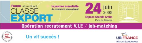 Recrutement : votre collaborateur à l’étranger à moindre coût grâce à l’opération V.I.E organisée par Classe Export !