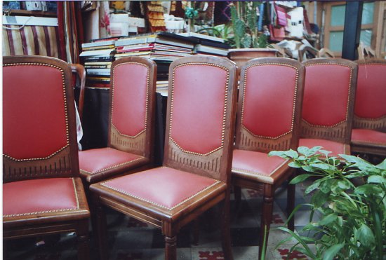 Réfection de sièges et de chaises