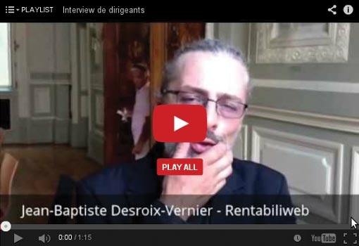 Rentabiliweb : l’ex-avocat d’affaires lyonnais Jean-Baptiste Descroix-Vernier annonce à Lyon un changement de cap