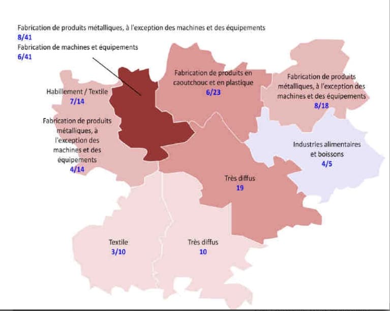 Rhône-Alpes compte seulement 139 Entreprises de Taille Intermédiaire (ETI) industrielles