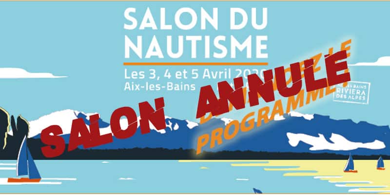 Programme de la 25ème édition du Salon du Nautisme d’Aix-les-Bains les 3, 4 et 5 avril 2020