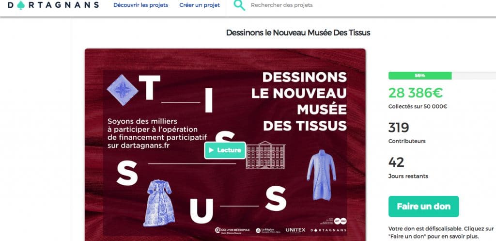 Sauvetage du Musée des Tissus : lancement de la campagne de crowdfunding