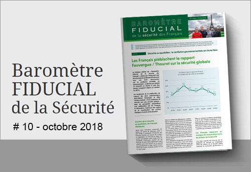 Sécurité au quotidien : la confiance gouvernementale en chute libre [Baromètre FIDUCIAL de la Sécurité #10 octobre 2018]