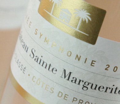 Sélection Soluvin de vin rosé : Symphonie Rosé La Londe, Chateau Sainte Marguerite