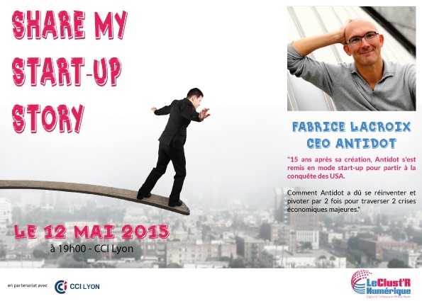 Share my Startup Story avec Fabrice Lacroix, CEO Antidot #SSS