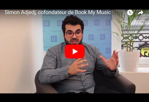 Simon Adjedj présente Book My Music, la première marketplace de réservation de musiciens