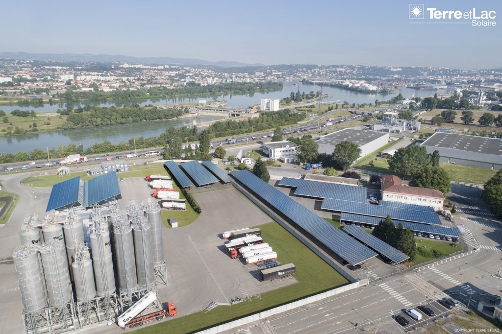 grand lyon usine solaire photovoltaïque