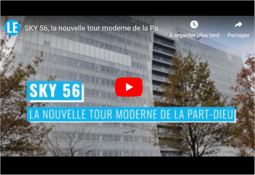 SKY 56 : La nouvelle tour de la Part-Dieu accueillera Orange, sur huit niveaux