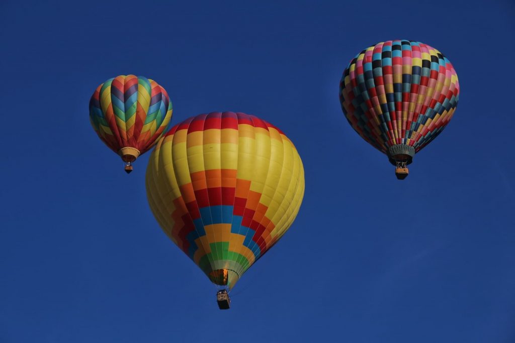 Vol en montgolfière autour de lyon