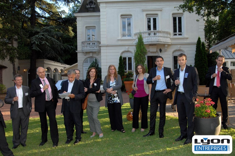 Soirée Networking Club Les Plaisirs Gourmands au  » Restaurant du Château de la Tour » le 11.07.2012.