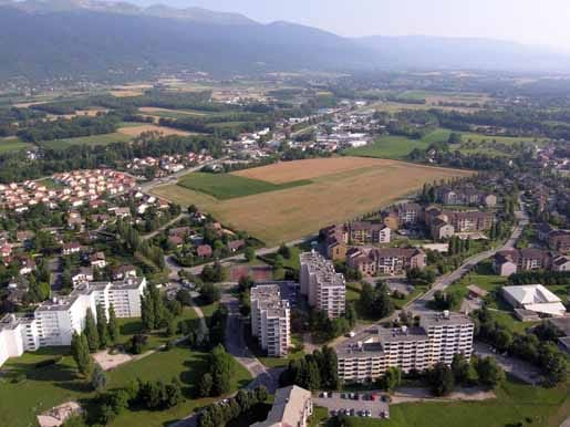 Commune de St Genis Pouilly au pied du Mont Jura