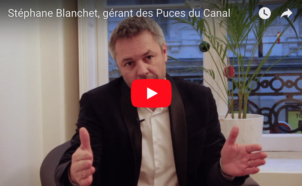 Stéphane Blanchet, gérant des Puces du Canal nous parle de son entreprise
