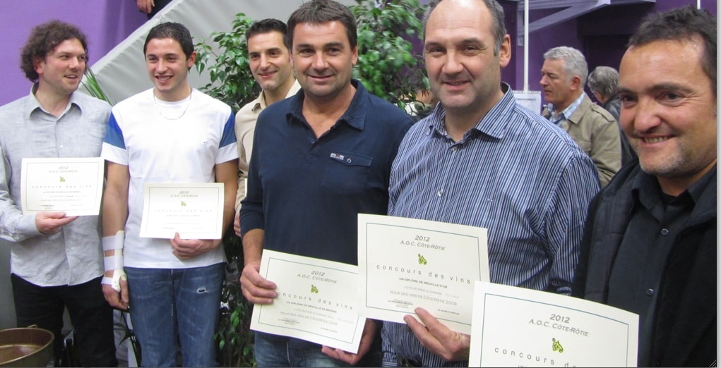 Stéphane Montez et Pichon, médailles d’or au salon des vins d’Ampuis