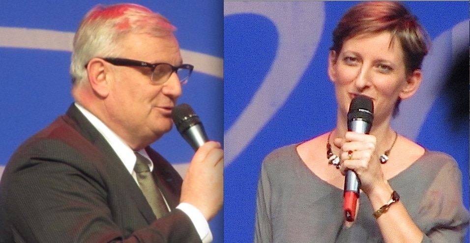 Sylvie Guinard et Pascal Nadobny, chefs d’entreprise de l’année