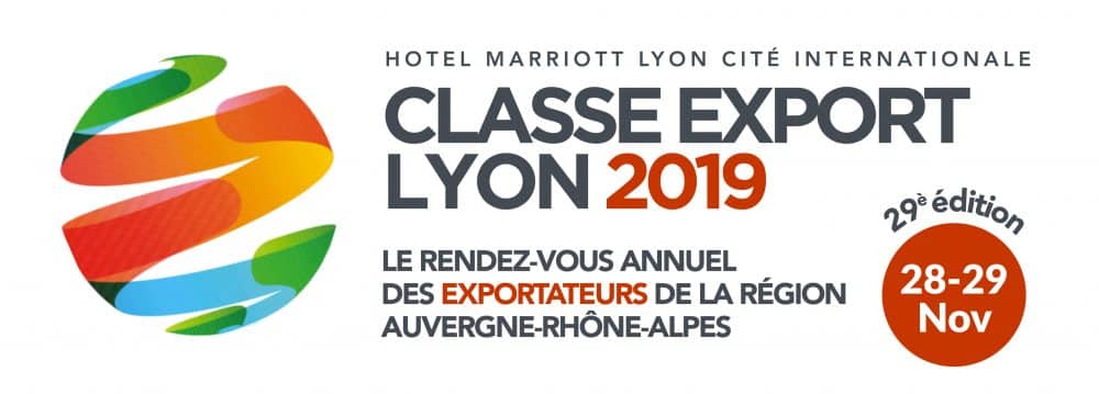 CLASSE EXPORT 29ème édition les 28 et 29 novembre à Lyon Cité Internationale