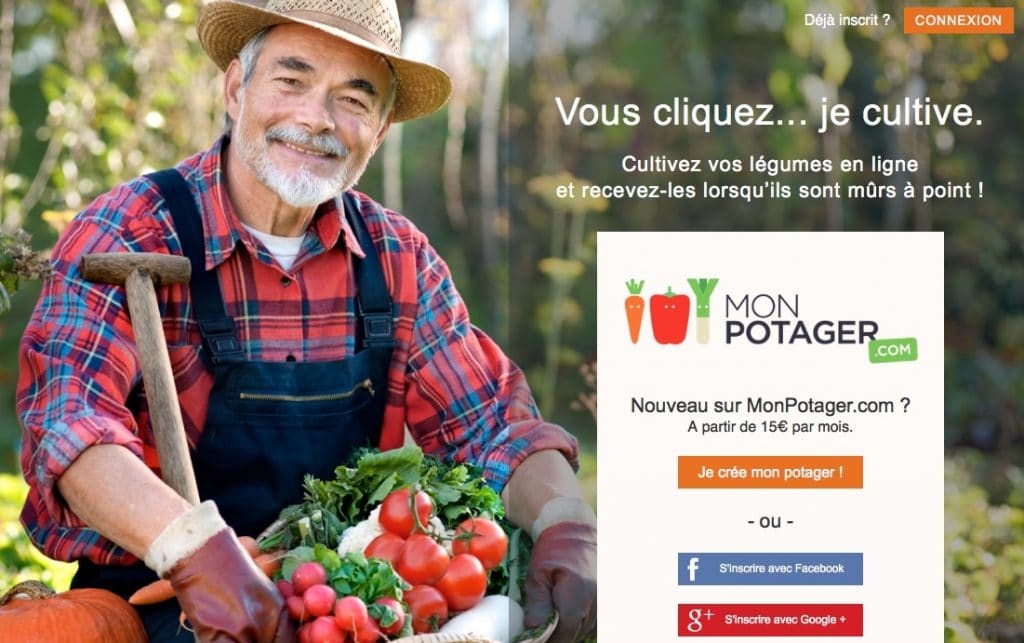 Thierry Desforges, créateur de la start-up lyonnaise « Monpotager.com », lauréat du 1er Pulse Contest