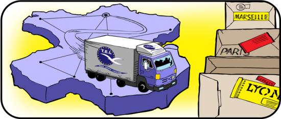 Transport express marchandises Livraison en national