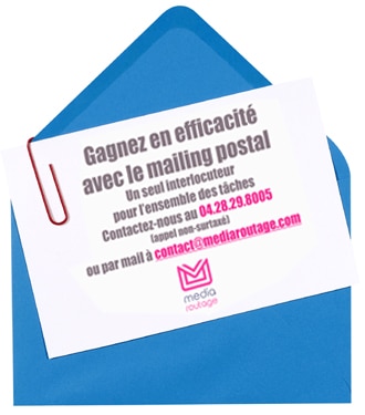 Un mailing postal PRO sur mesure de A à Z + routage pour développer votre Activité Commerciale partout en France