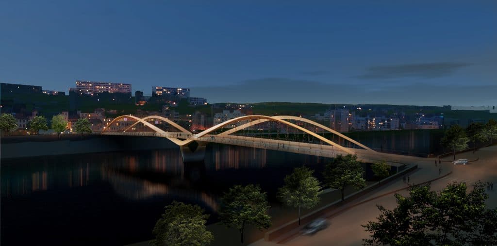 Un nouveau pont sur la Saône à Lyon en 2014 pour 51 millions d’euros