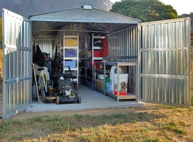 Un stockage sécurisé ou un garage monté en 30 minutes chrono, sans outil !