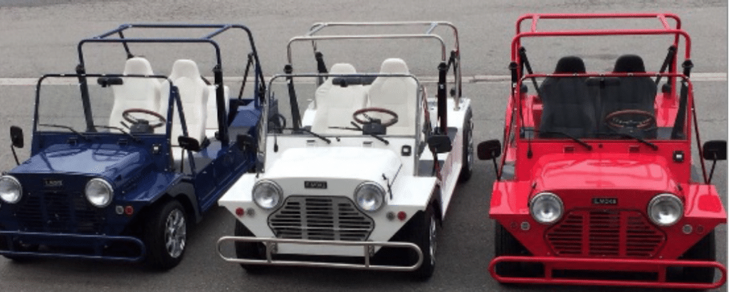 Une mini-moke électrique commercialisée par un industriel caladois