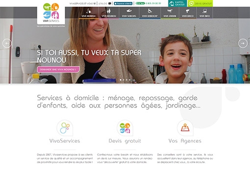 Une nouvelle vitrine en ligne pour VIVASERVICES
