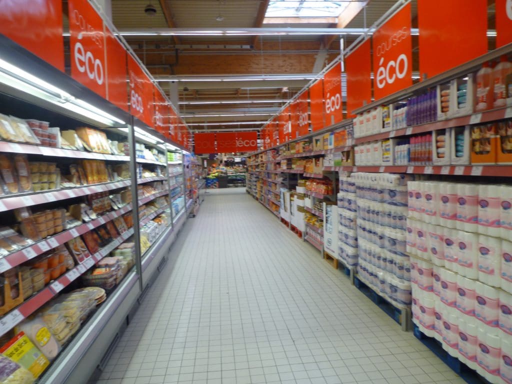 Une touche de hard-discount instillée au sein de l’hyper Carrefour de Vaulx-en-Velin